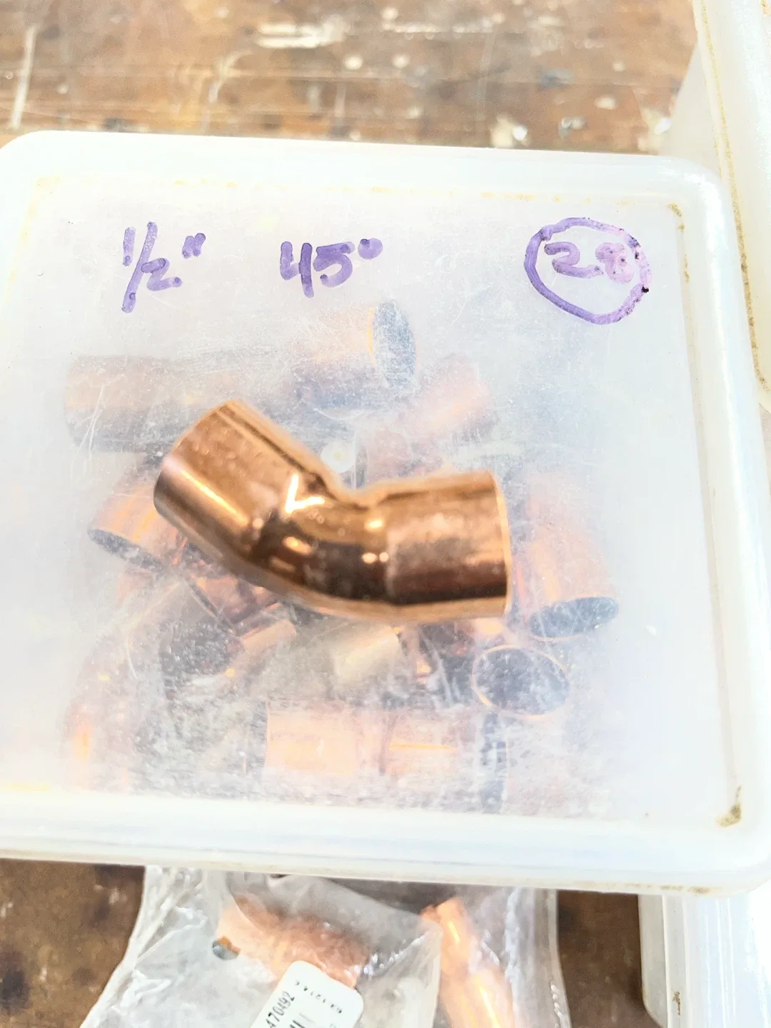 Copper Pipe Fittings - Tees and Couplers - photo 2