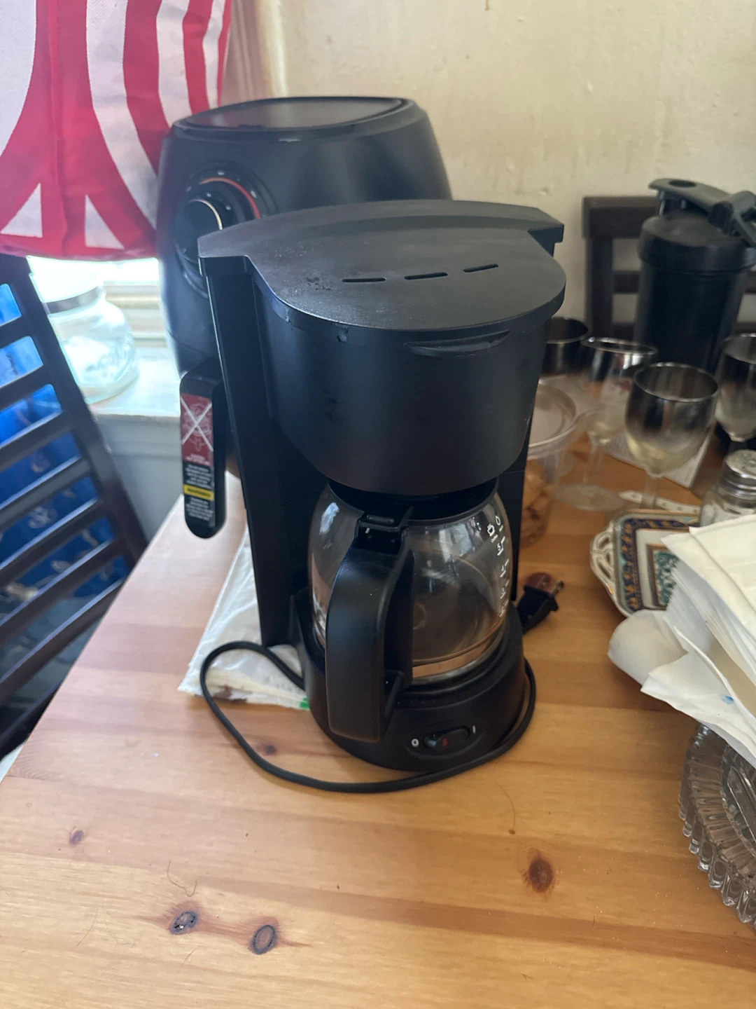 Black Drip Coffee Maker