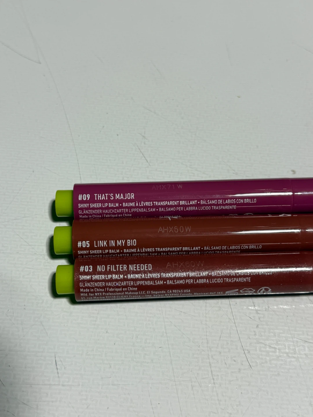 NYX Fat Oil Slick Click Lip Balm Trio – 3 Shades - photo 2