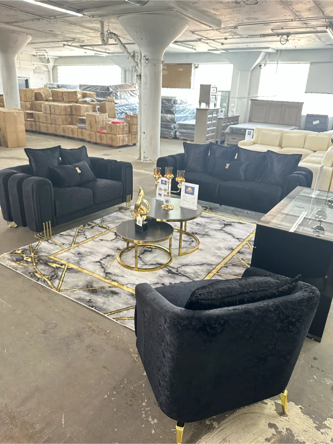 Sofa + loveseat + recliner - photo 4
