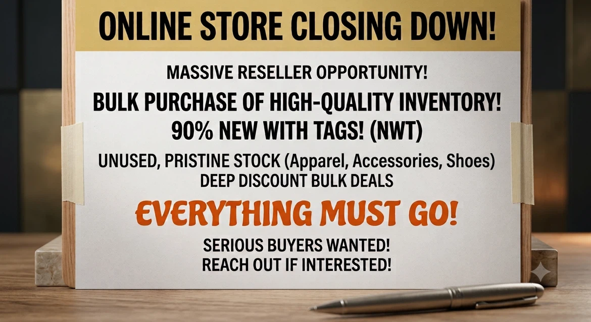Bulk inventory- Reseller Opportunity