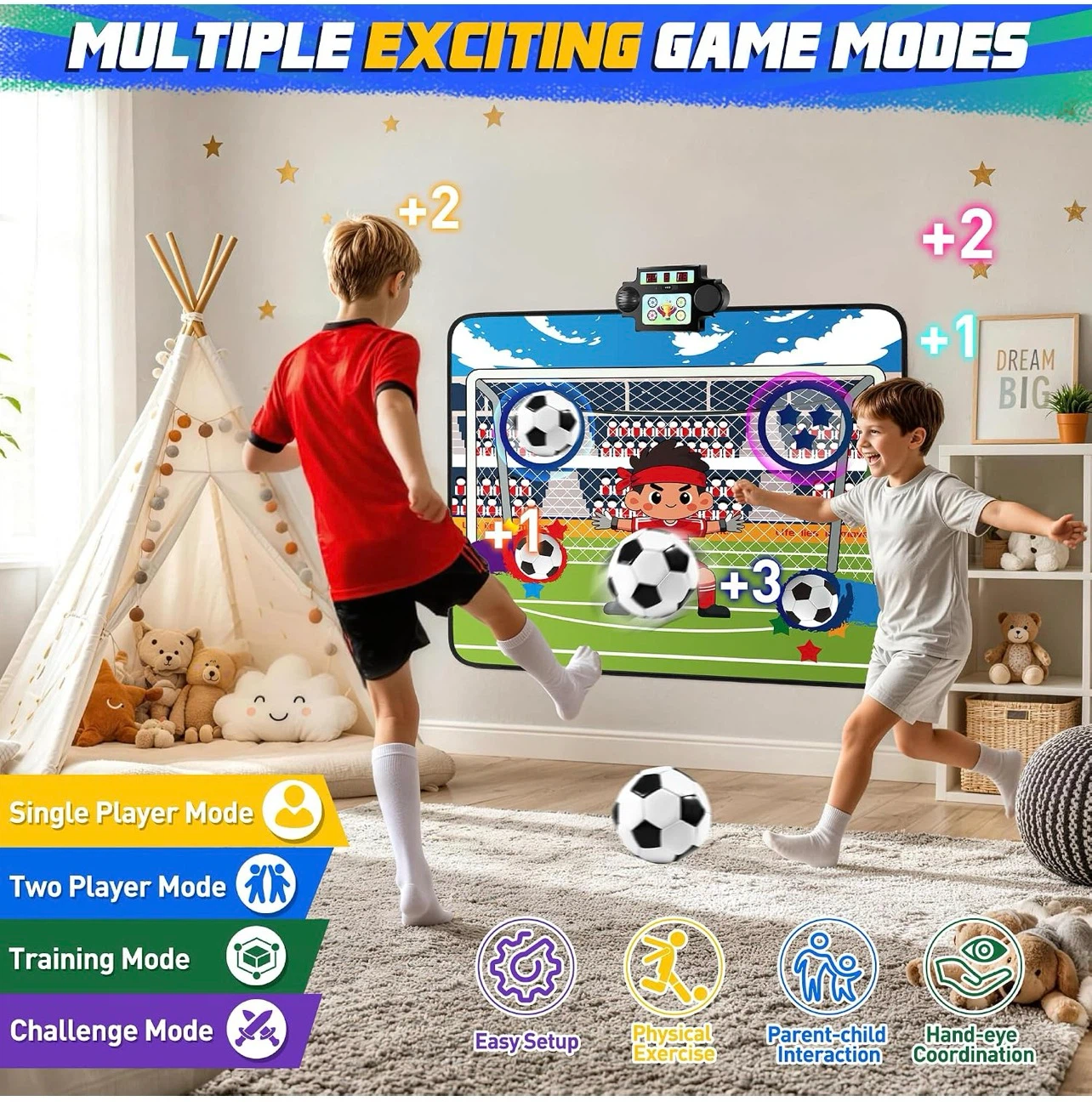 Interactive Electronic Scoring Soccer Toy Set - photo 4