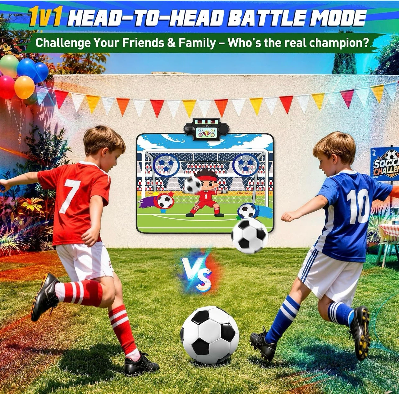 Interactive Electronic Scoring Soccer Toy Set - photo 5