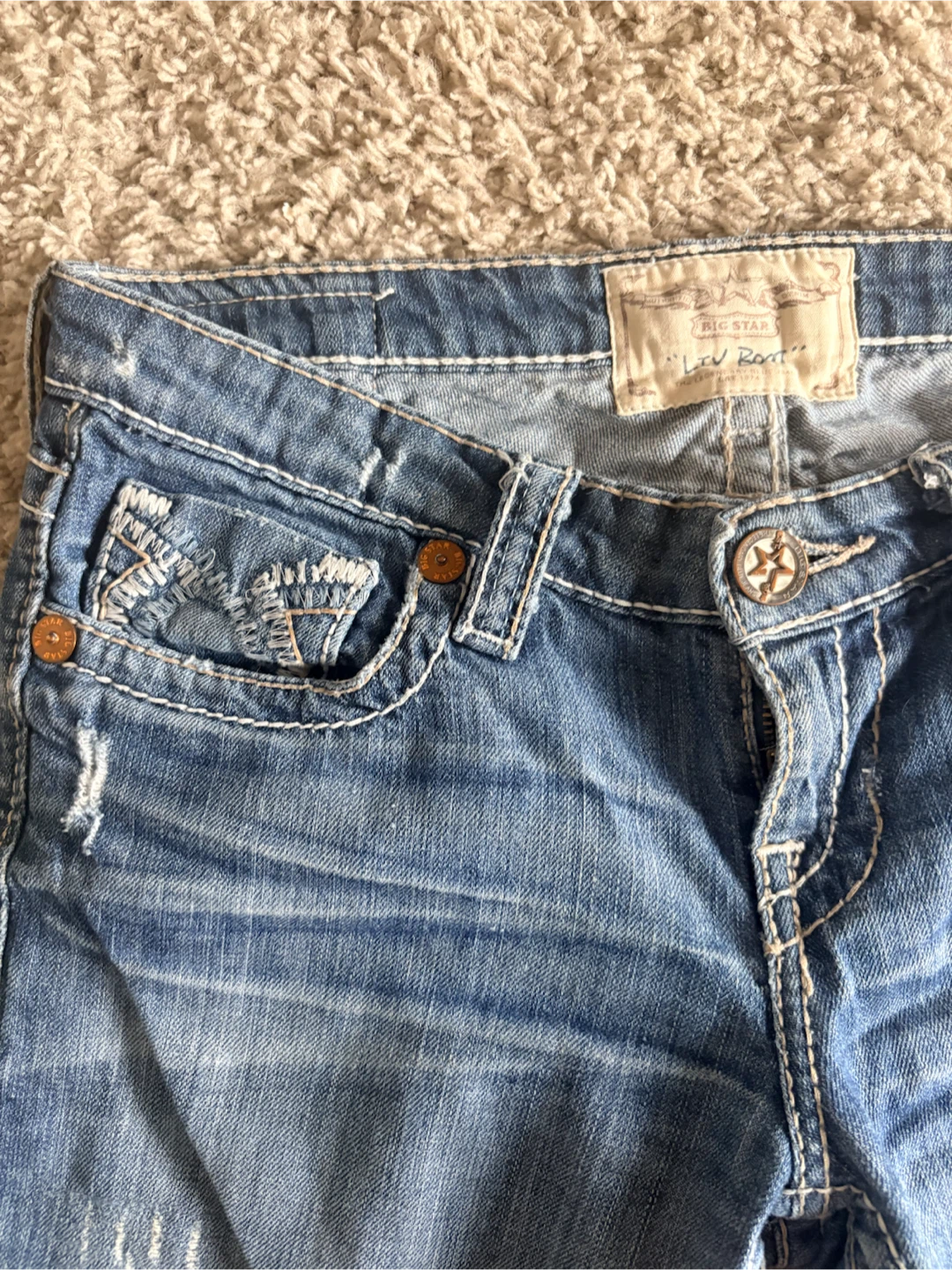 Low rise jeans - photo 4