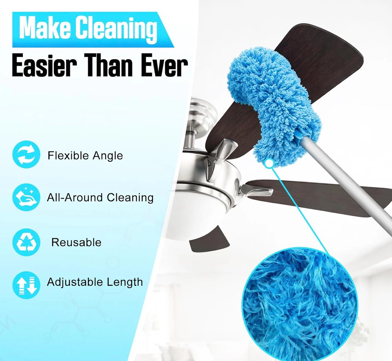 Adjustable Duster for Ceiling Fans and Blinds - photo 4