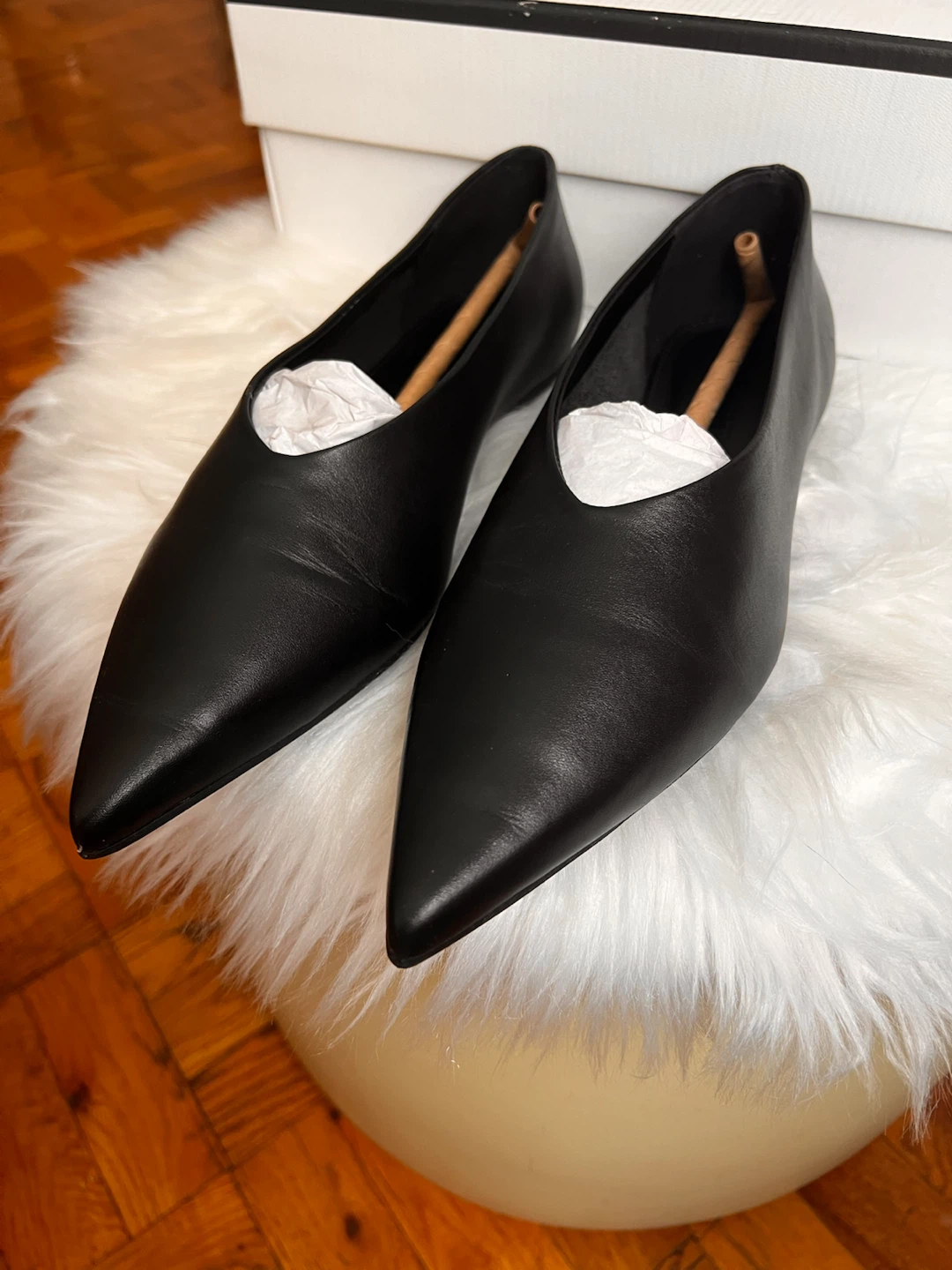 Steve Madden Floyd Black Leather Flats - photo 4