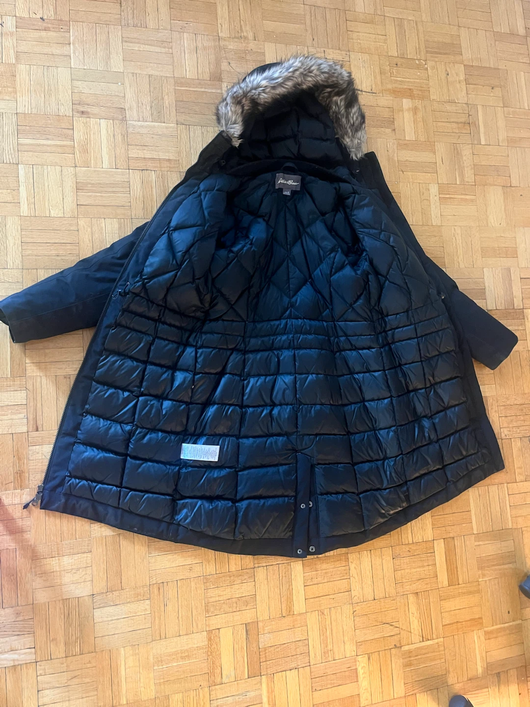 Eddie Bauer Women's Down Parka - Black - Size S - photo 2