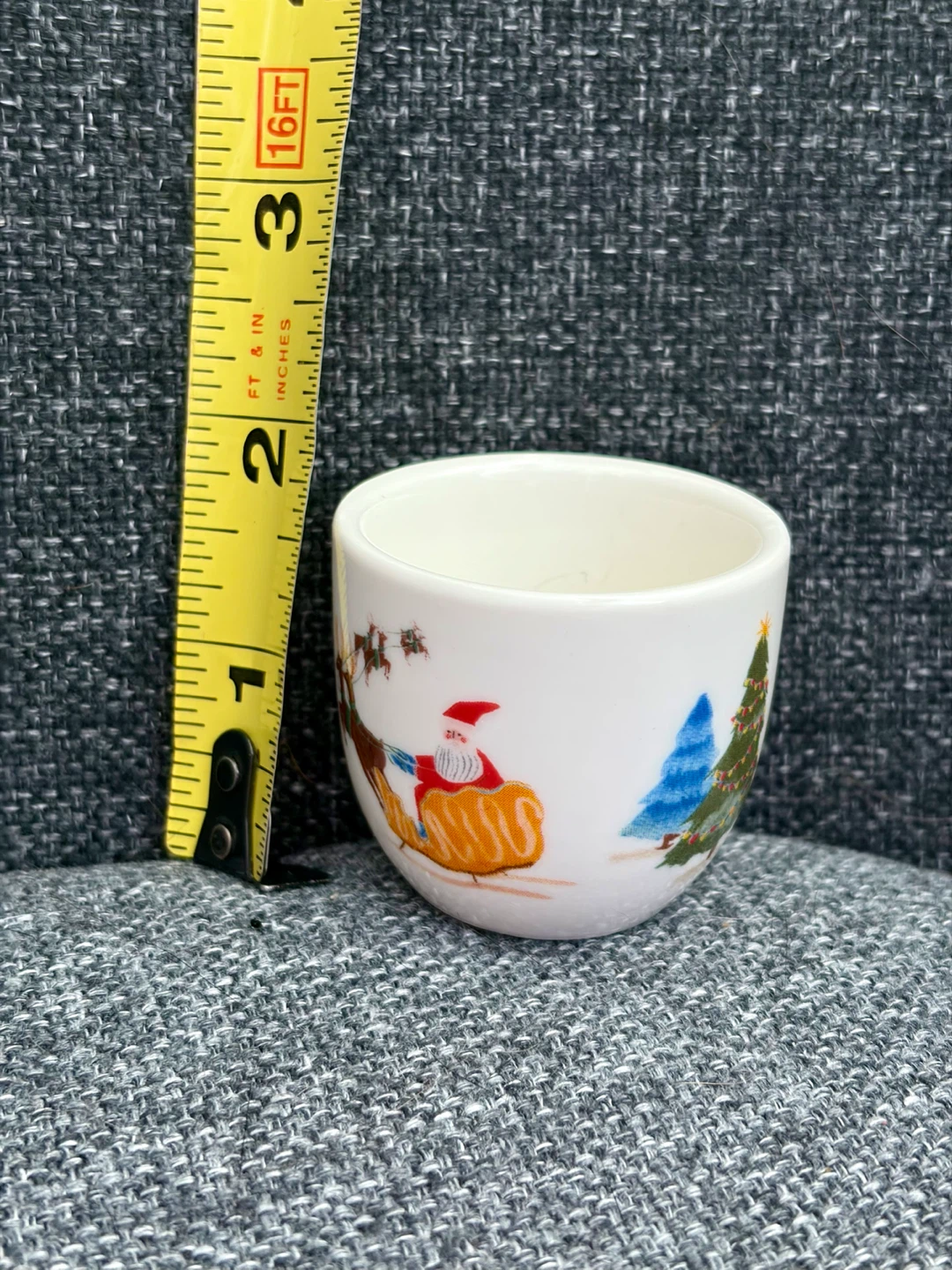 Set of 4 M&S Christmas Egg Cups - photo 5