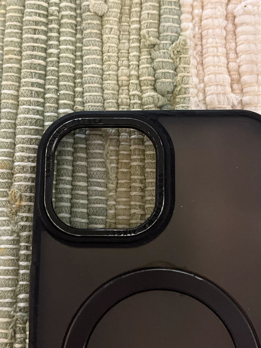 Black Phone Case with Ring Stand - photo 3