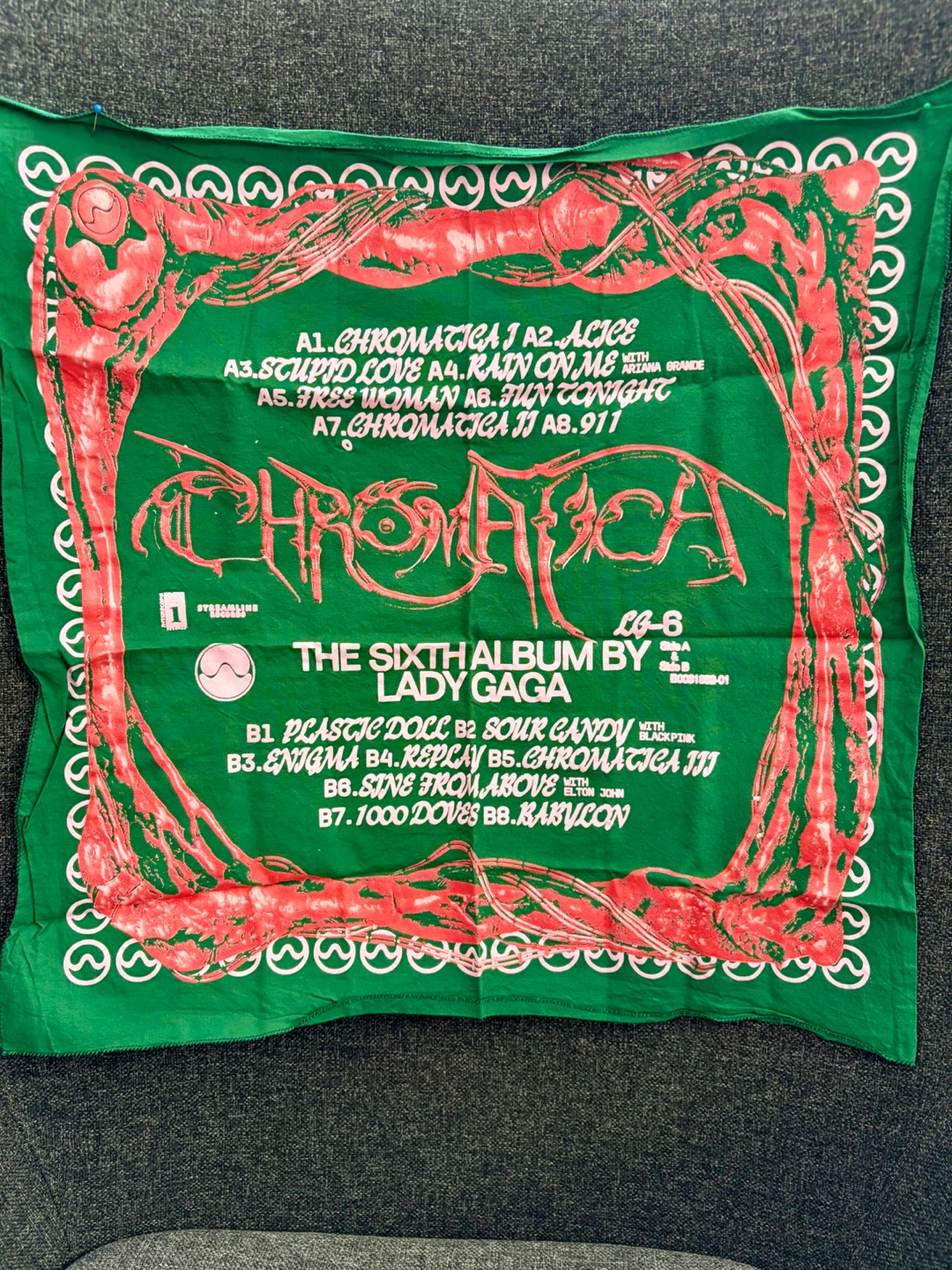 Lady Gaga Chromatica Album Bandana