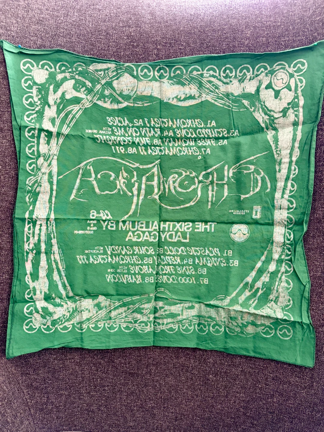 Lady Gaga Chromatica Album Bandana - photo 2