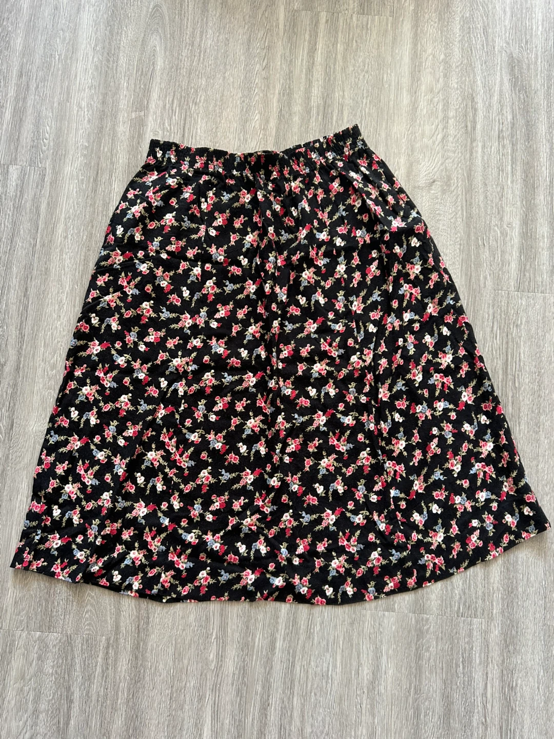 Floral Midi Skirt