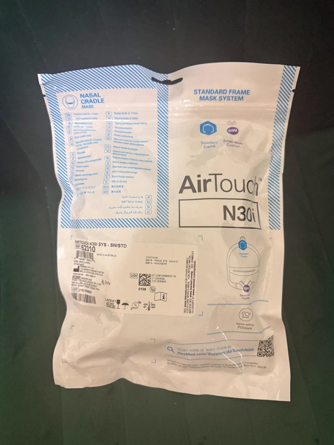 AirTouch N30i Nasal Cradle Mask System