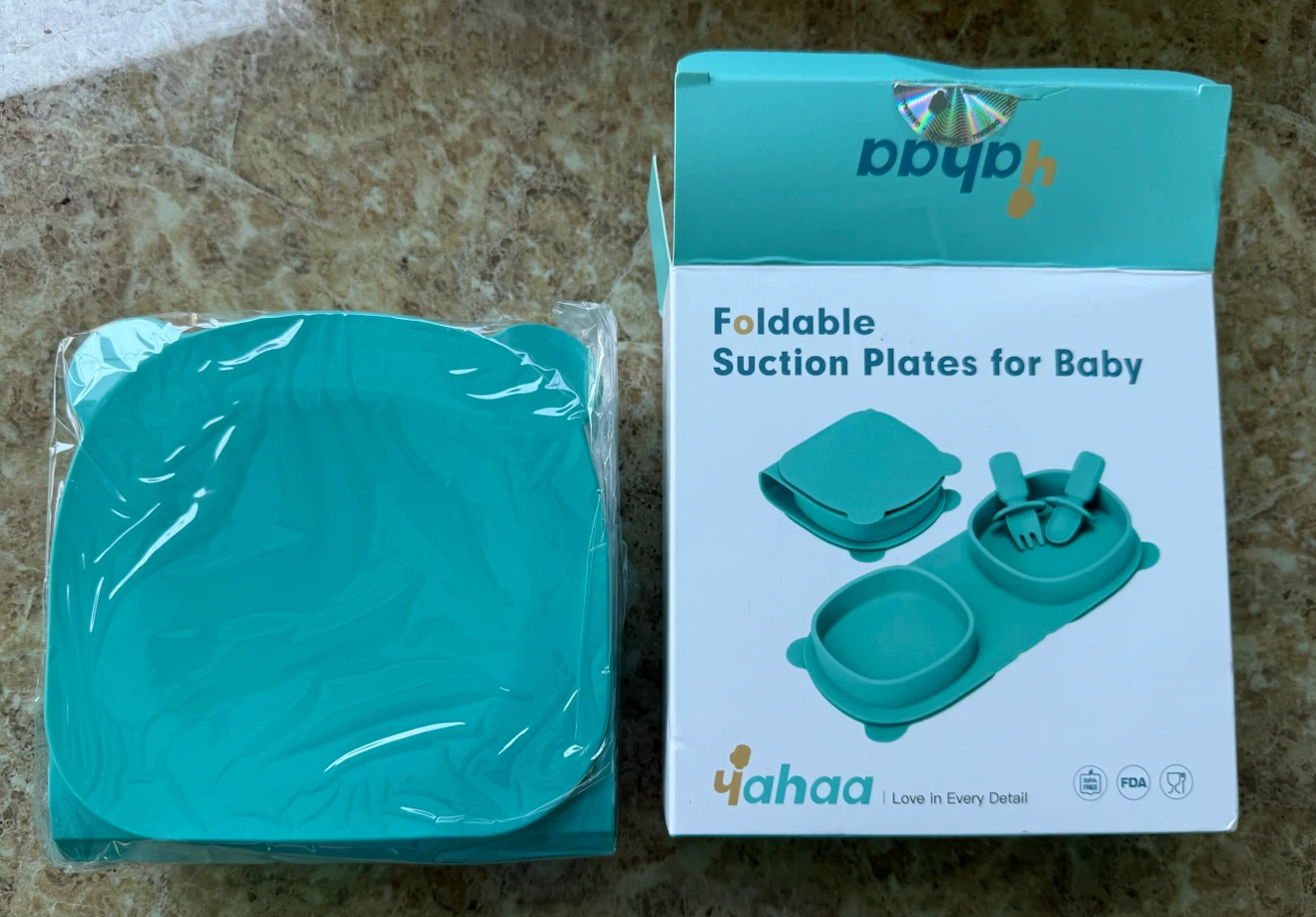 Yahaa Foldable Suction Plates for Baby - photo 2