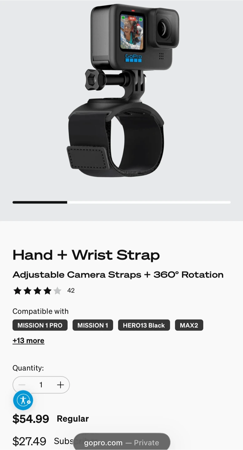 GoPro,accessories,everything for only one price. - photo 3