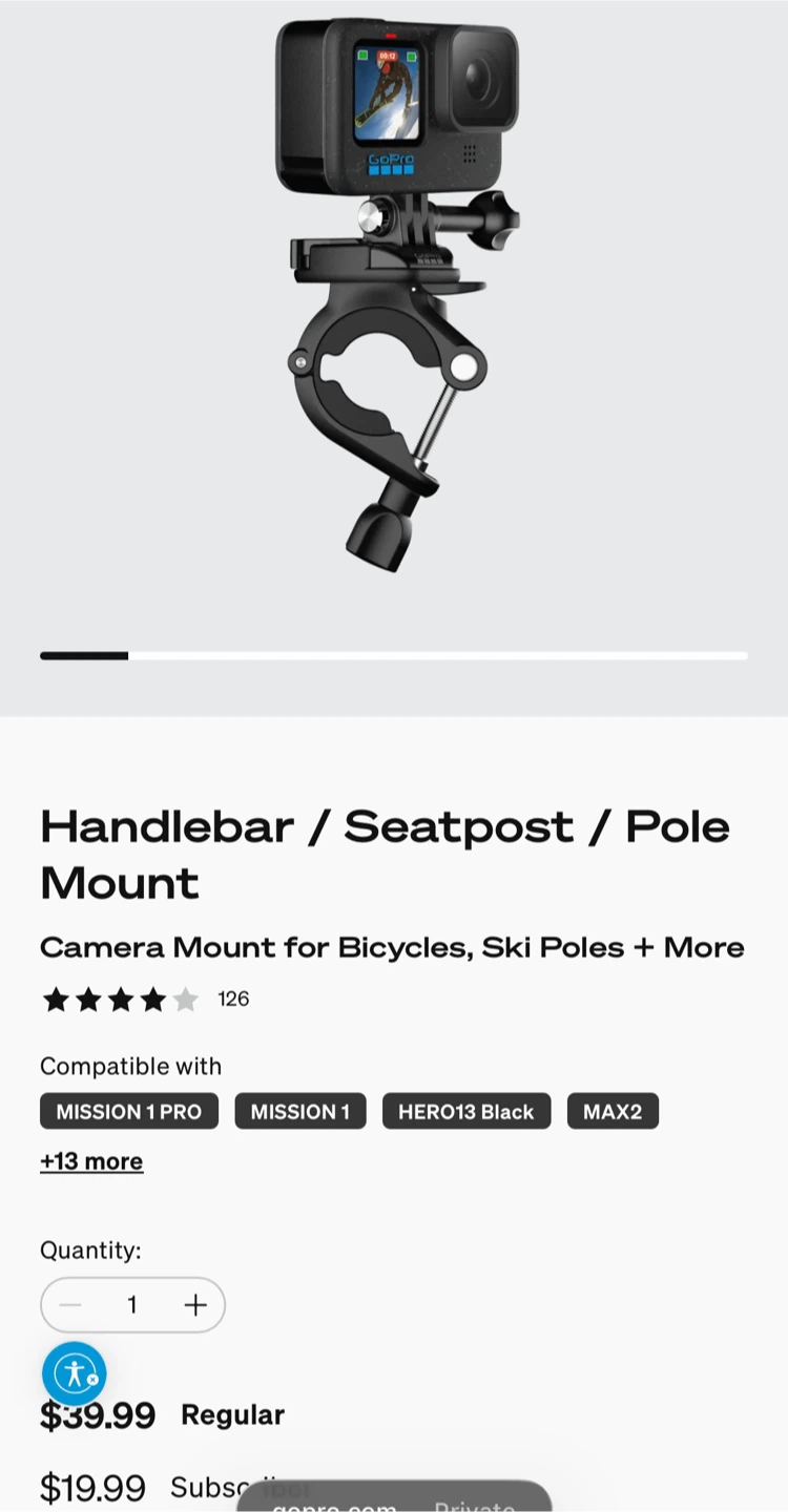 GoPro,accessories,everything for only one price. - photo 4
