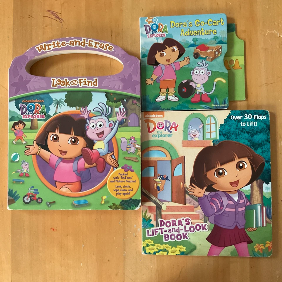 10 Children's Board Books - Dora and more - photo 2