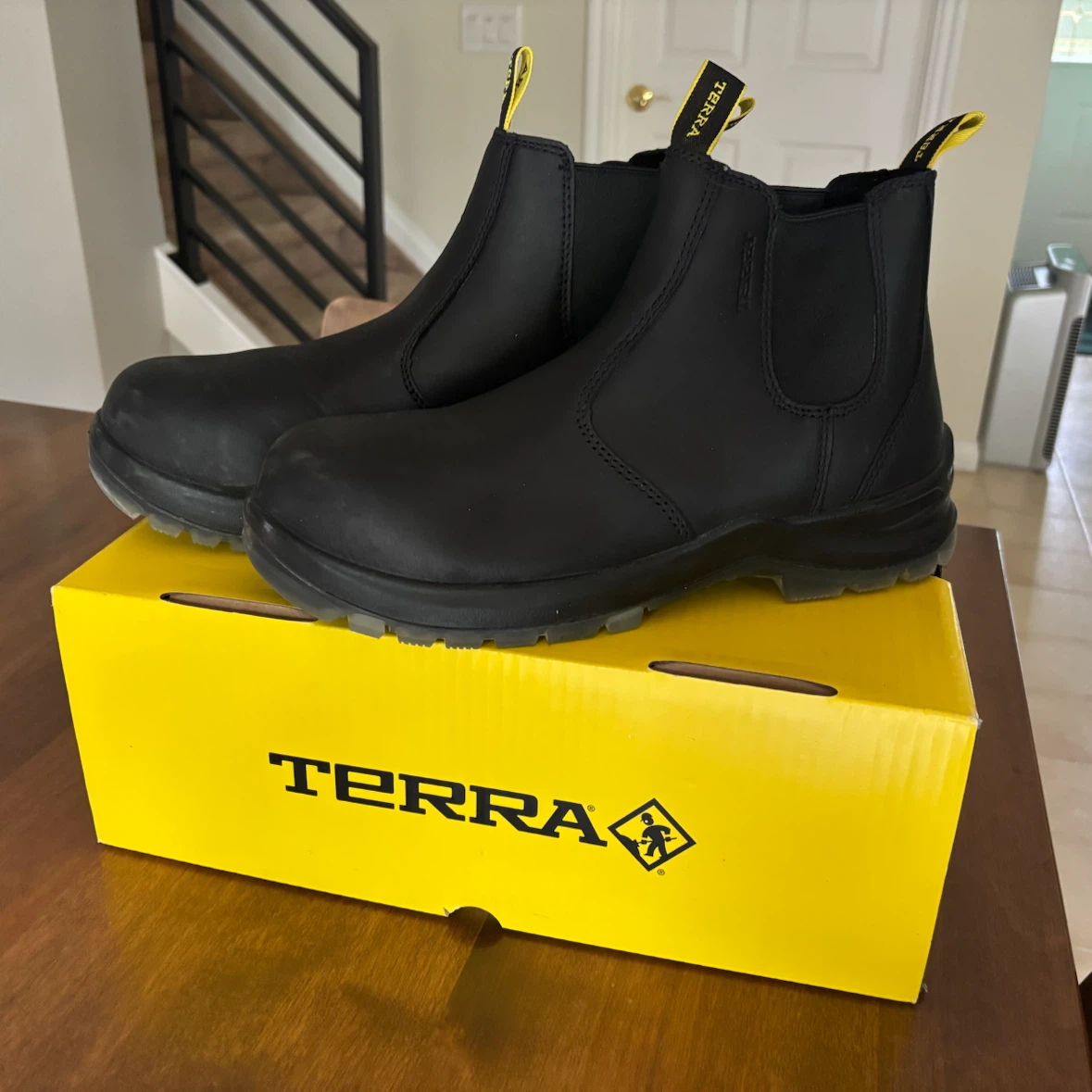 Work Boot Terra Murphy Composite Safety Toe Boots Size 10.5