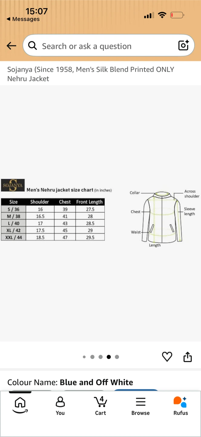 Men's Silk Blend Vest Size XXL - photo 5