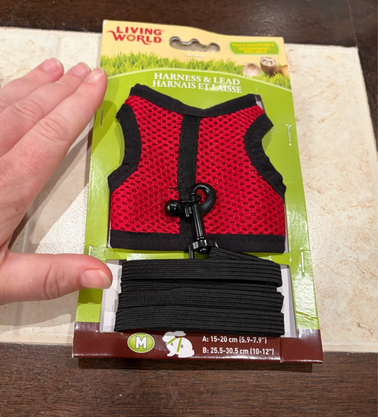 New Living World Ferret and Rat Harness & Lead Set - Medium - photo 2