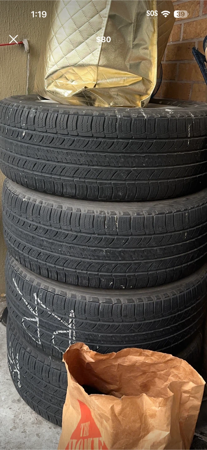 Set of 4 Used Tires