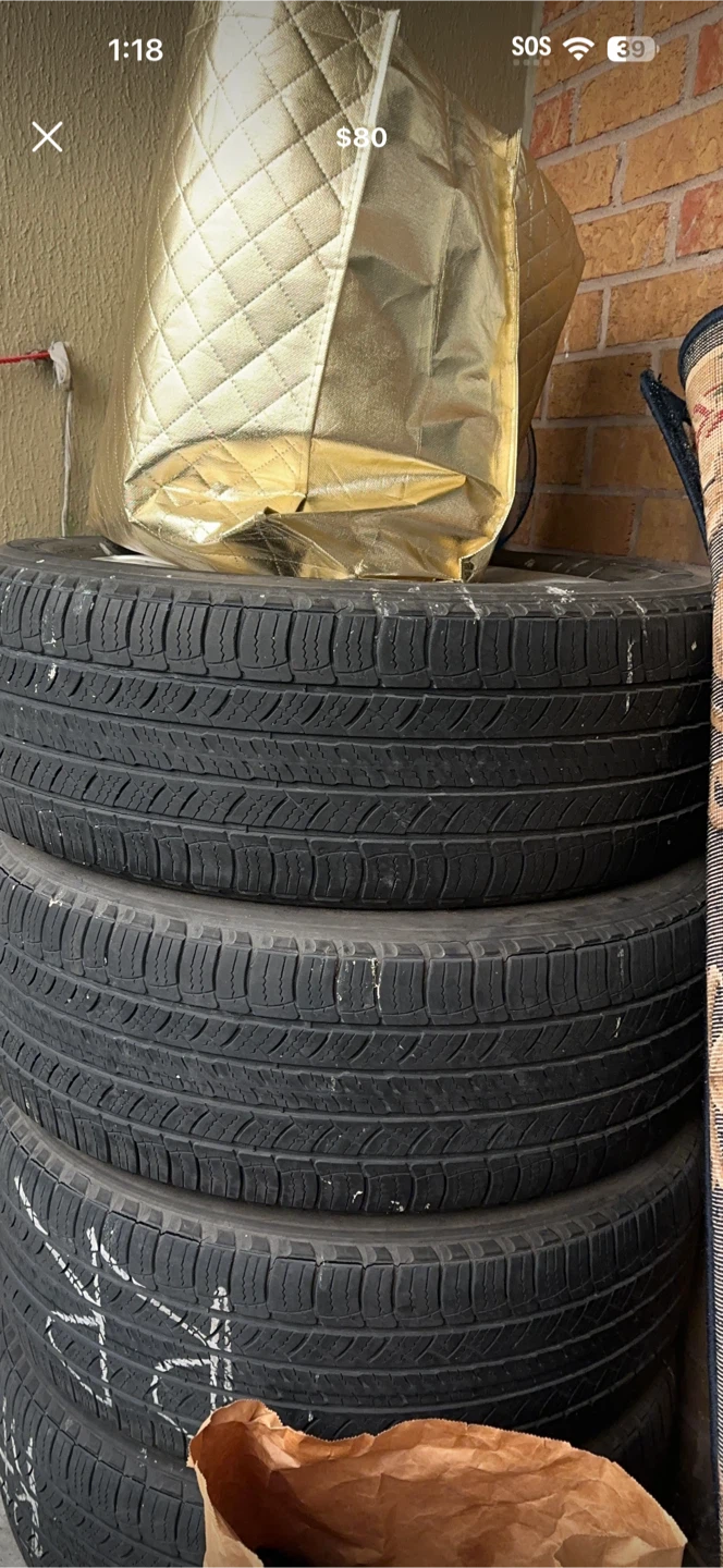Set of 4 Used Tires - photo 2