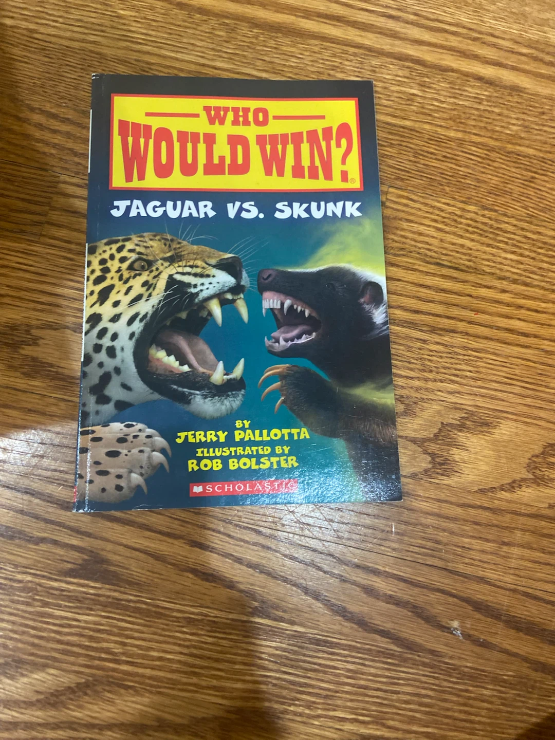 Who Would Win? Jaguar vs. Skunk Book by Jerry Pallotta