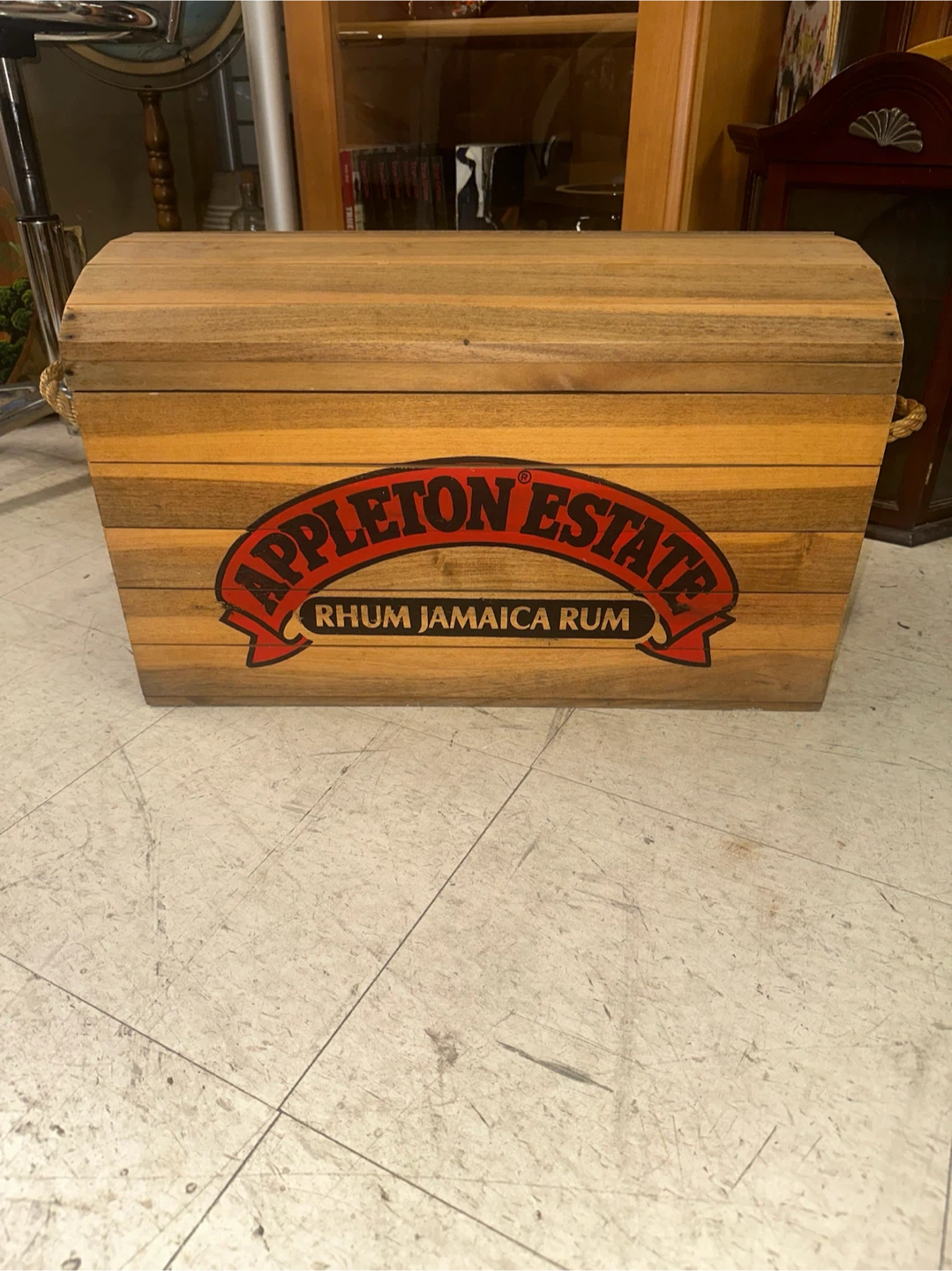 Appleton Estate Wood Trunk