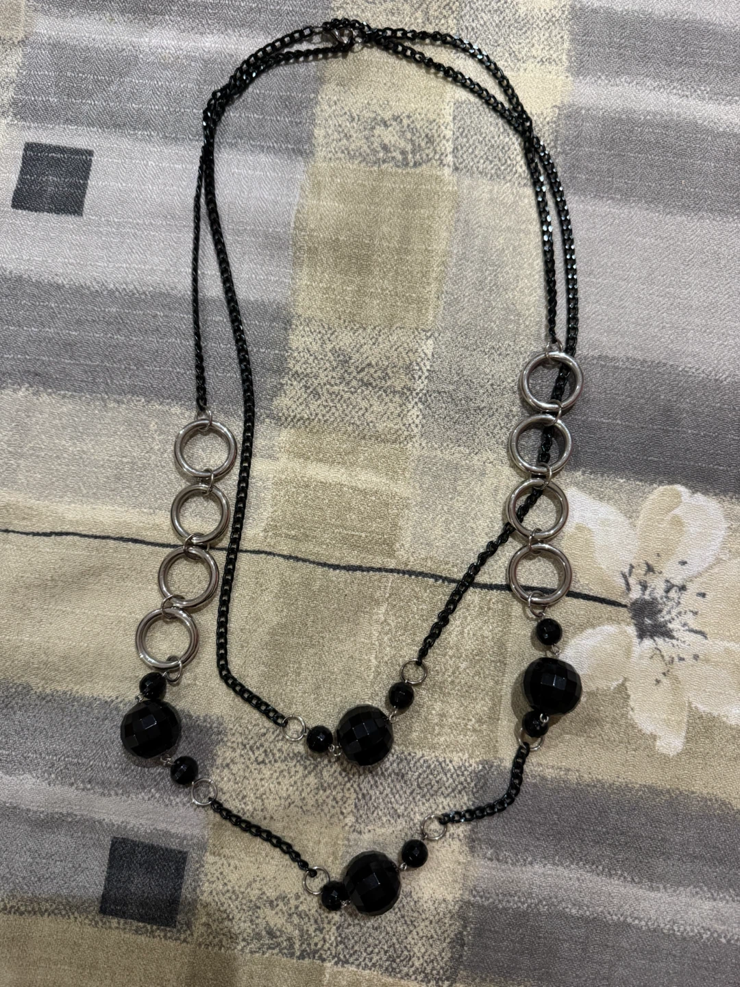 Silver Tone Chunky Chain Necklace - photo 2