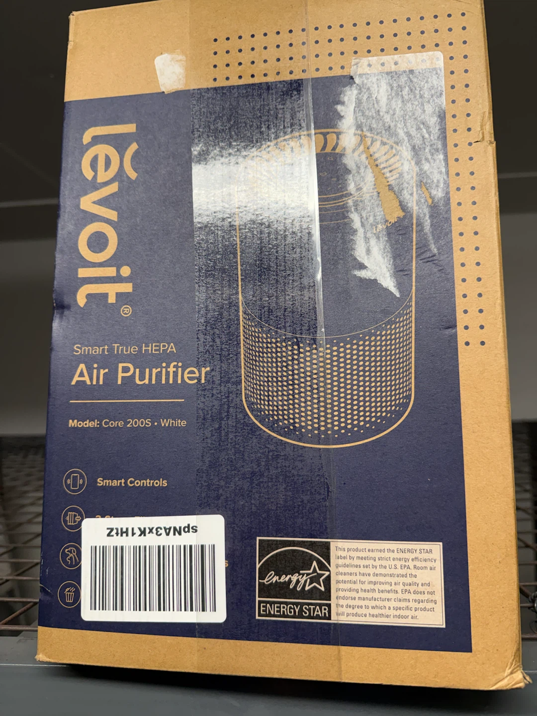 Levoit Core 200S Smart True HEPA Air Purifier - White