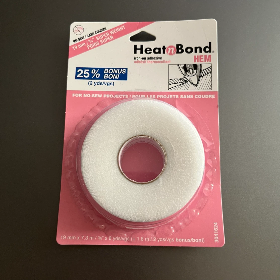 HeatnBond HEM Iron-On Adhesive Tape