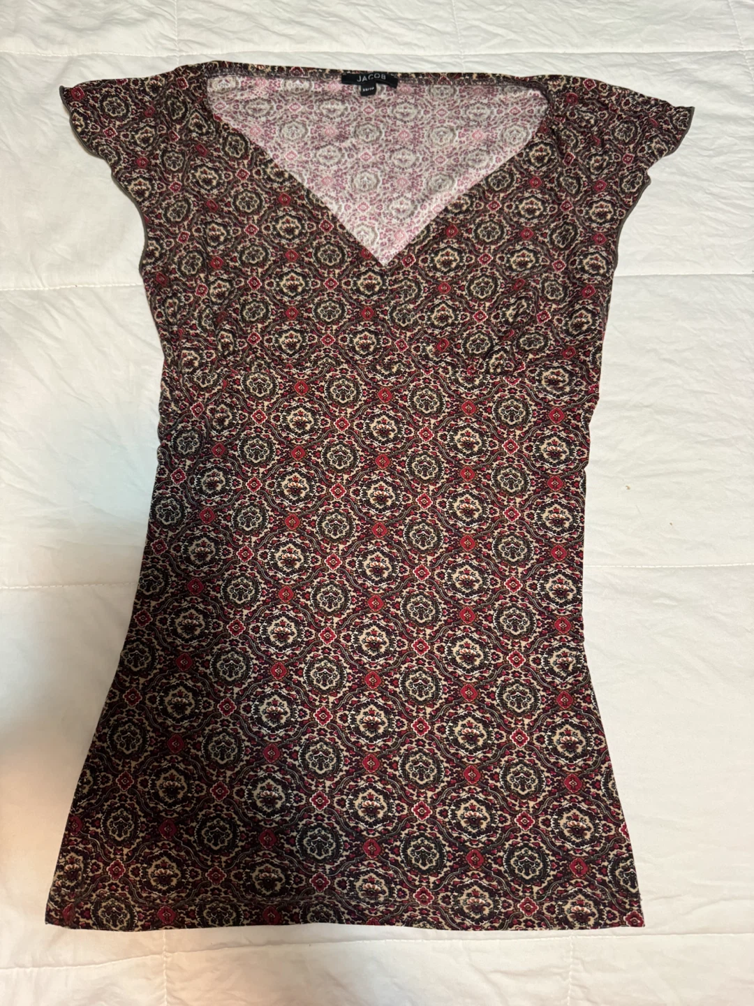 Jacob Women's V-Neck Mini shirt - XS/TP