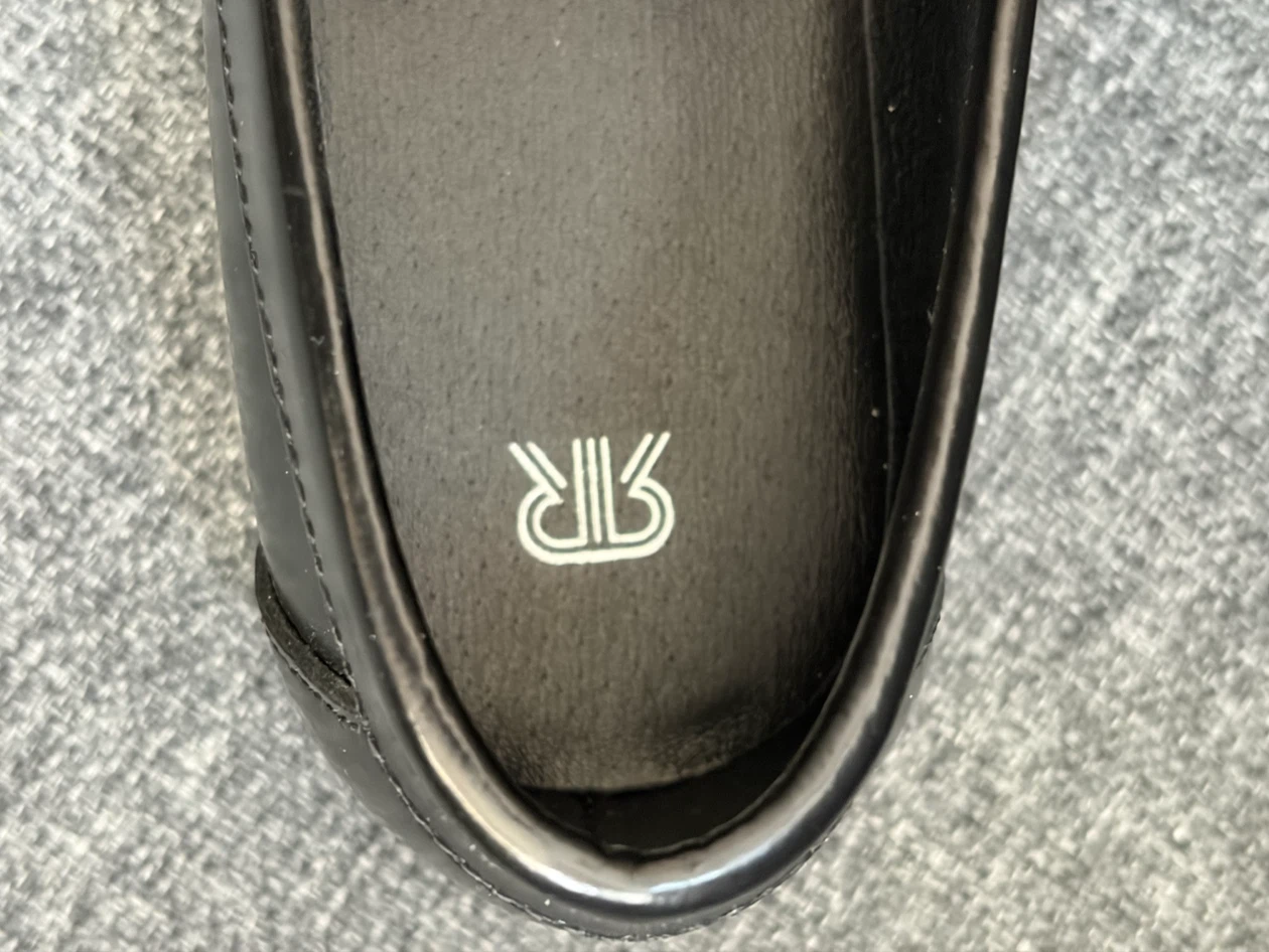 Black Loafer Shoes Size 38 - photo 4