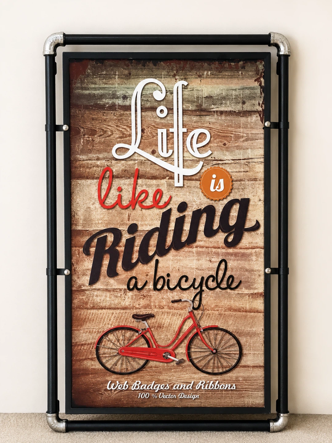 Vintage Bicycle Wall Art - photo 3