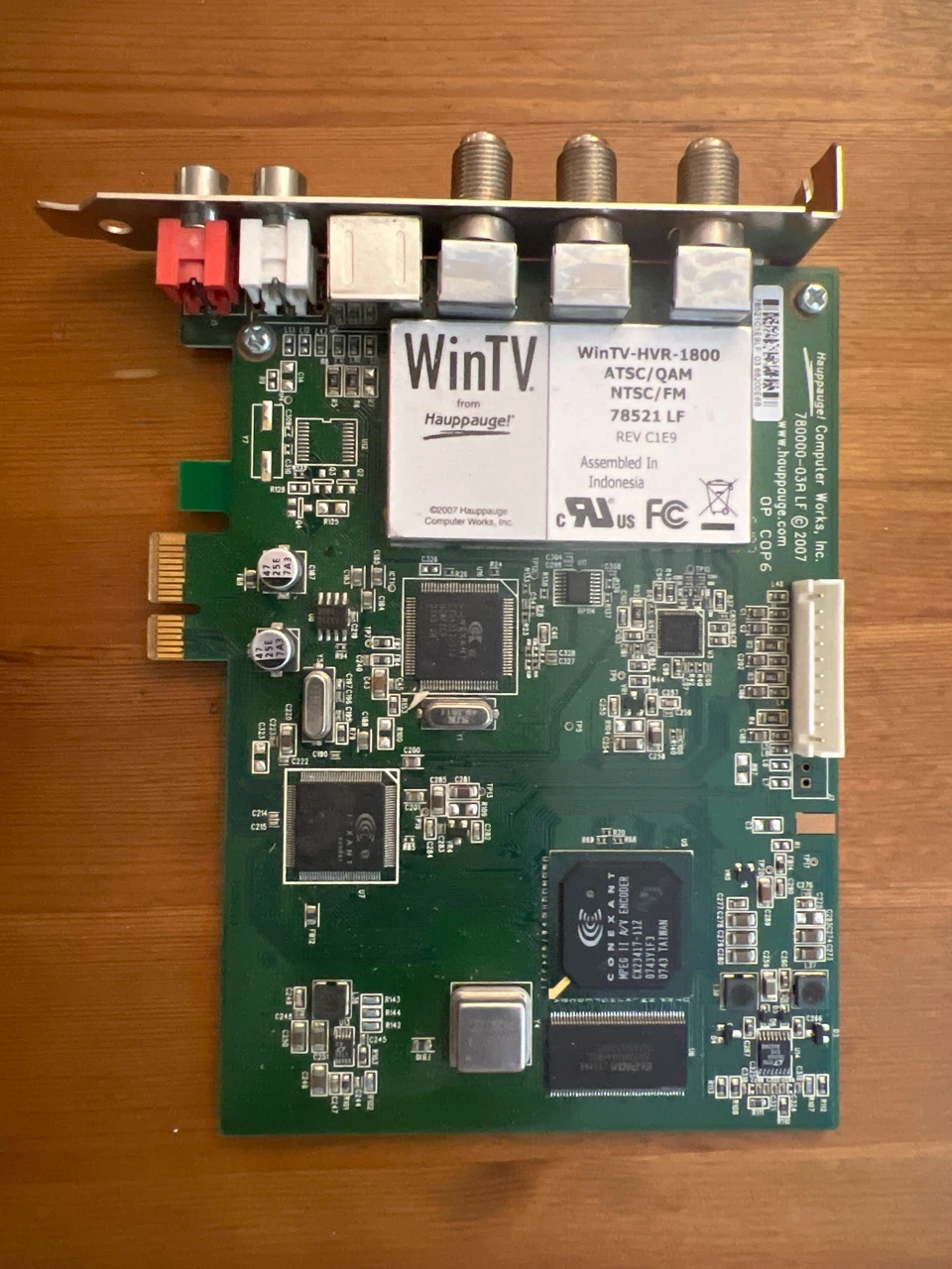 Moving Sale- Hauppauge WinTV-HVR-1800 ATSC/QAM TV Tuner Card