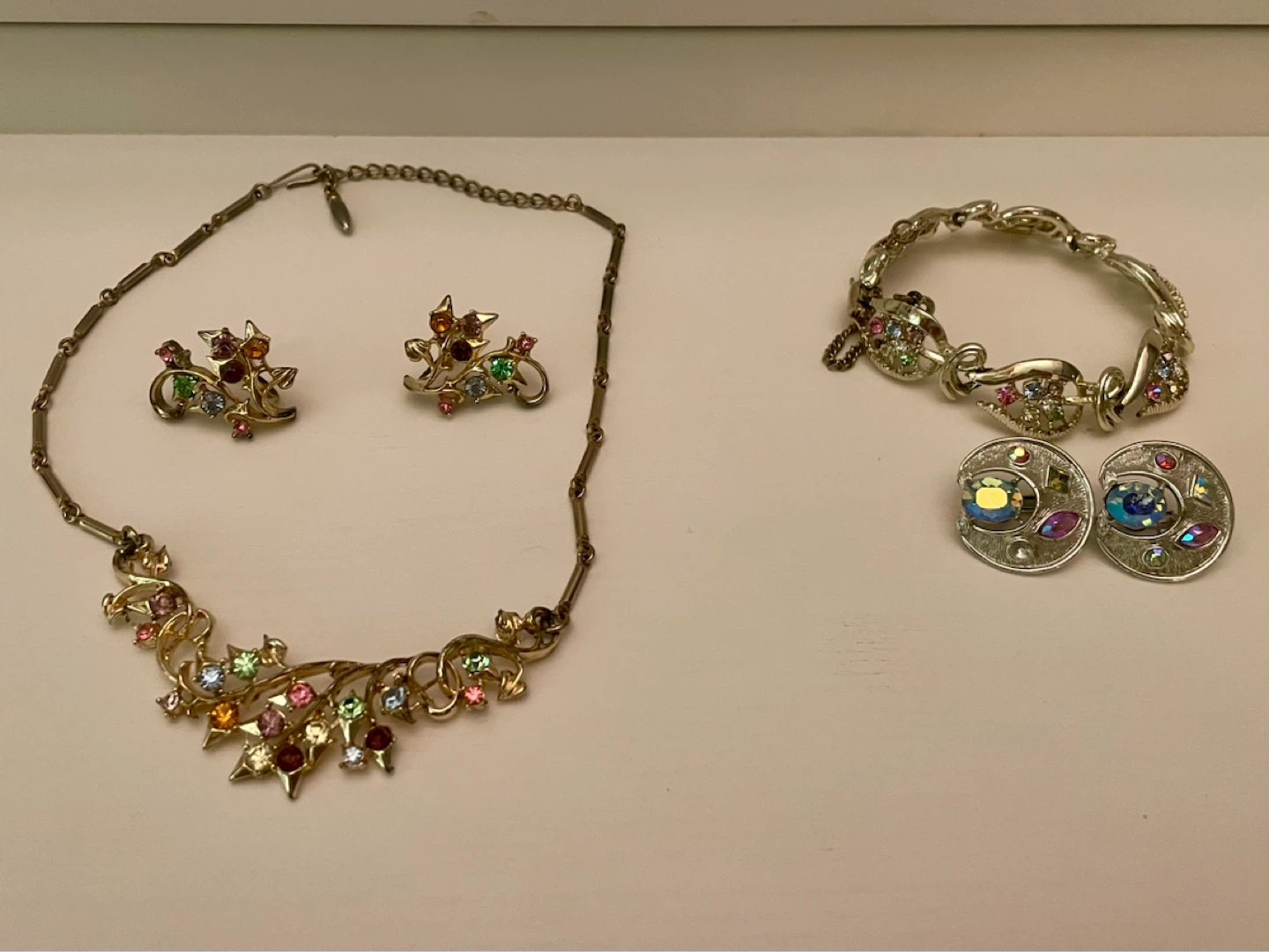 Vintage Coro Jewelry Sets — Signed
