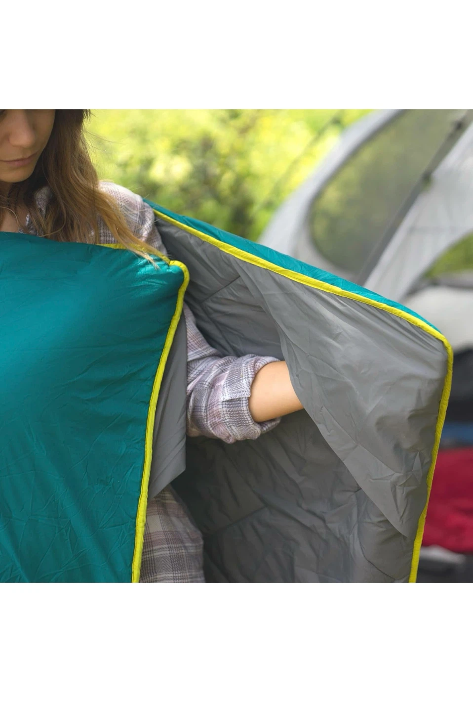 Outdoors sundown camp Quilt, camp blanlet - photo 4