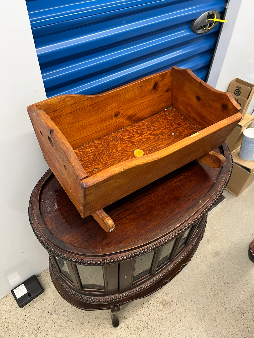 Wooden Rocking Cradle