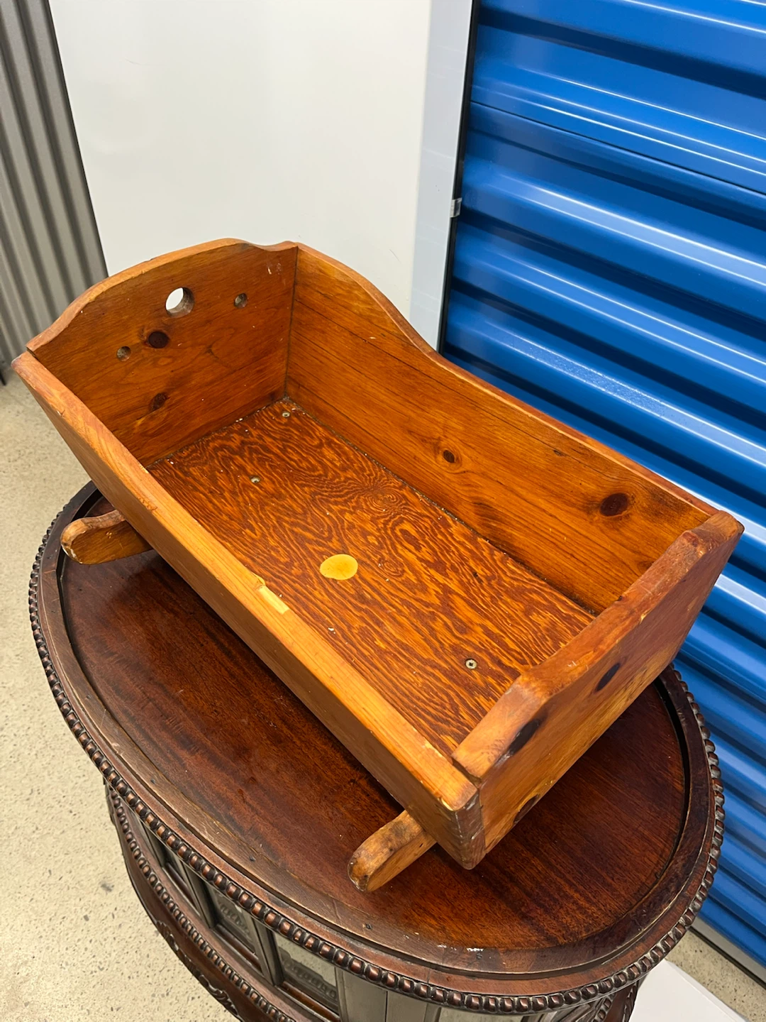Wooden Rocking Cradle - photo 2