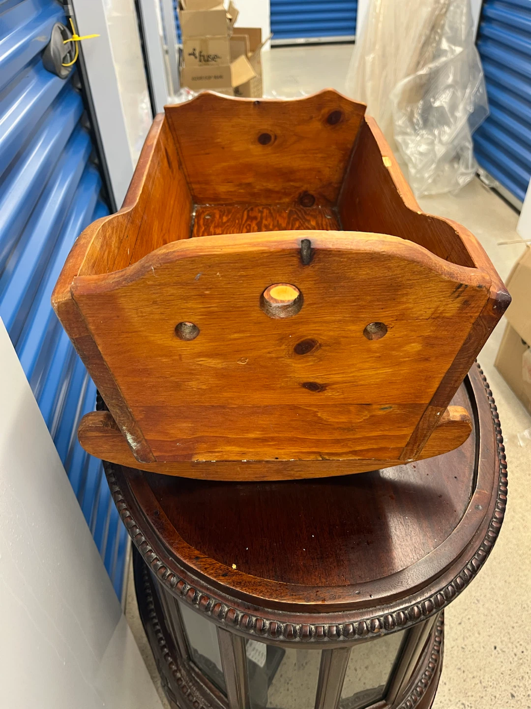 Wooden Rocking Cradle - photo 3