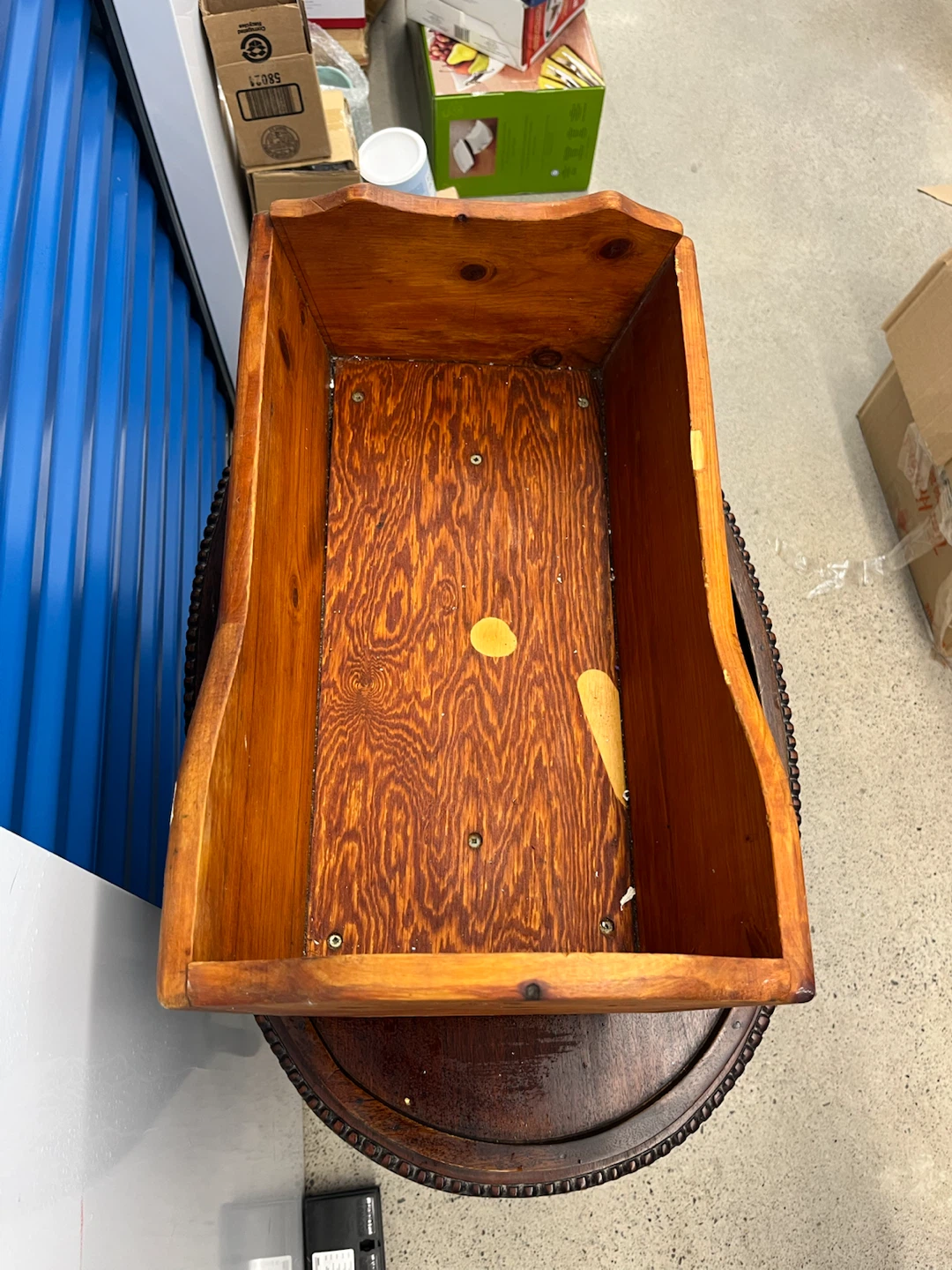 Wooden Rocking Cradle - photo 4