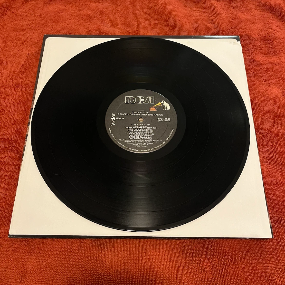 Bruce Hornsby and the Range The Way It Is Vinyl Record - photo 2