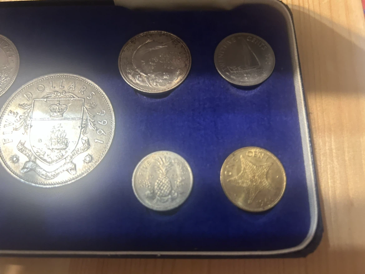 Bahamas Royal Mint Coin Collection - 1966 - photo 3