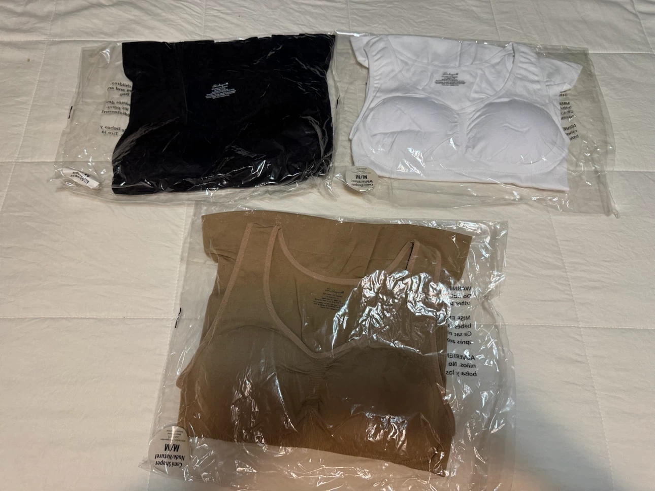 Womens Cami Shaper 3-Pack
