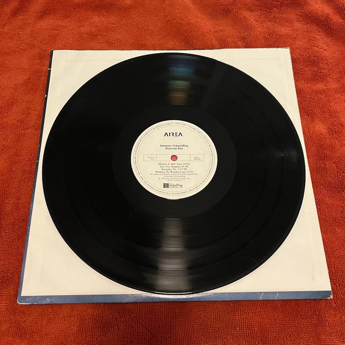 Johannes Schmoelling Wuivend Riet Vinyl Record - photo 2