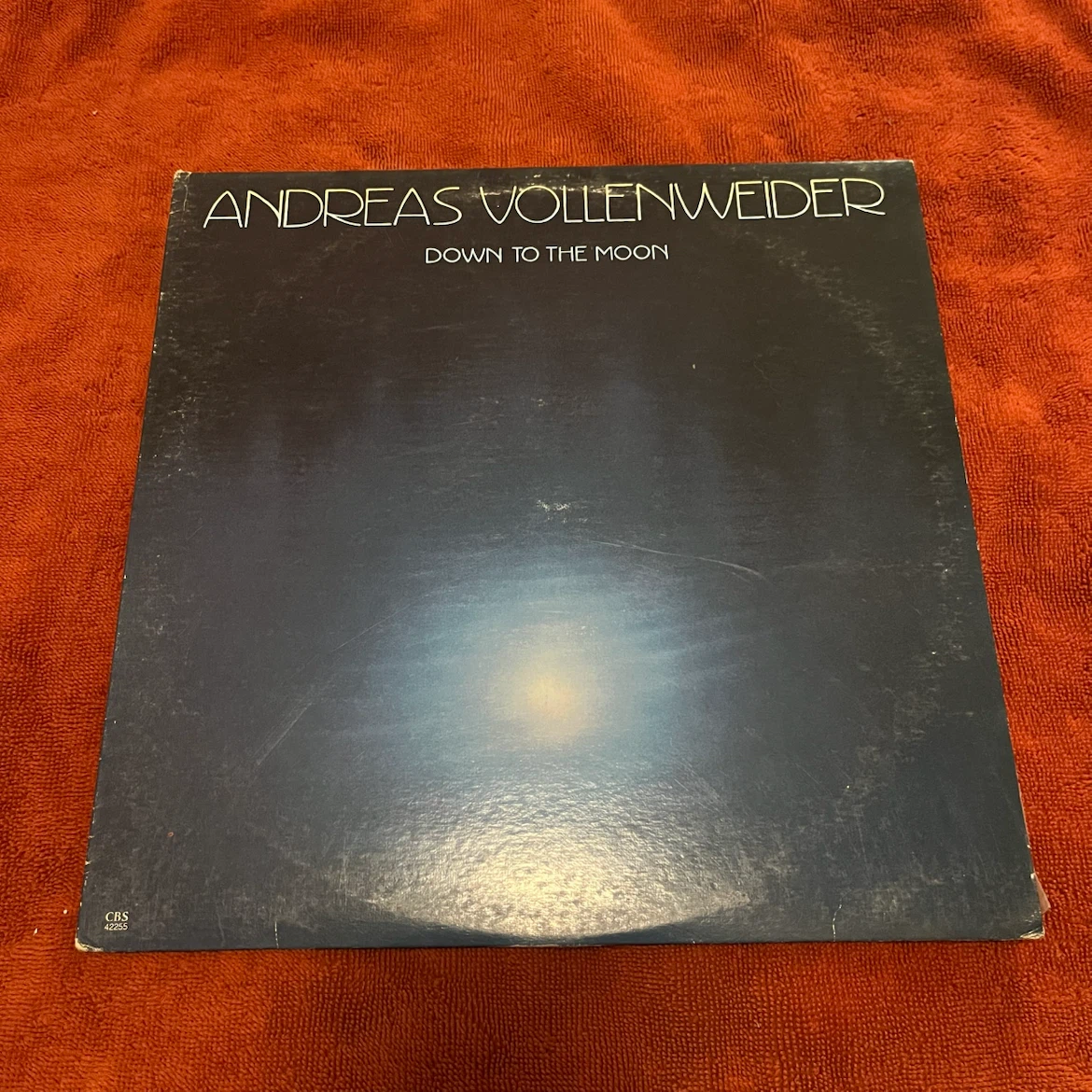 Andreas Vollenweider Down to the Moon Vinyl Record