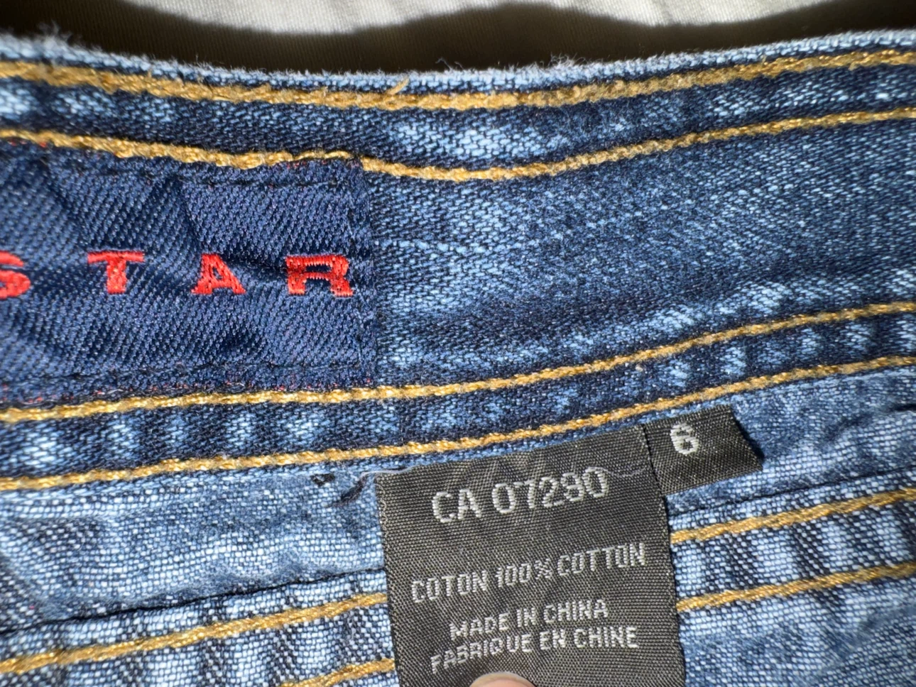 Urban Star Denim Shorts Size 6 - photo 4