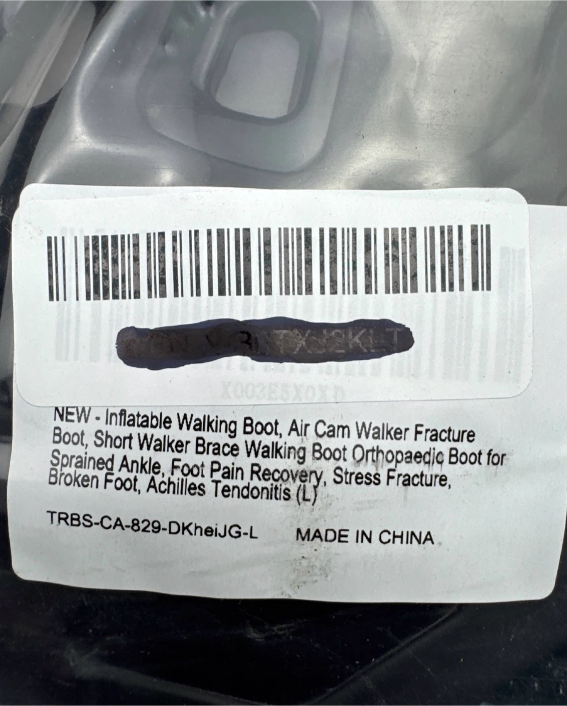 Inflatable Walking Boot - Large - photo 4