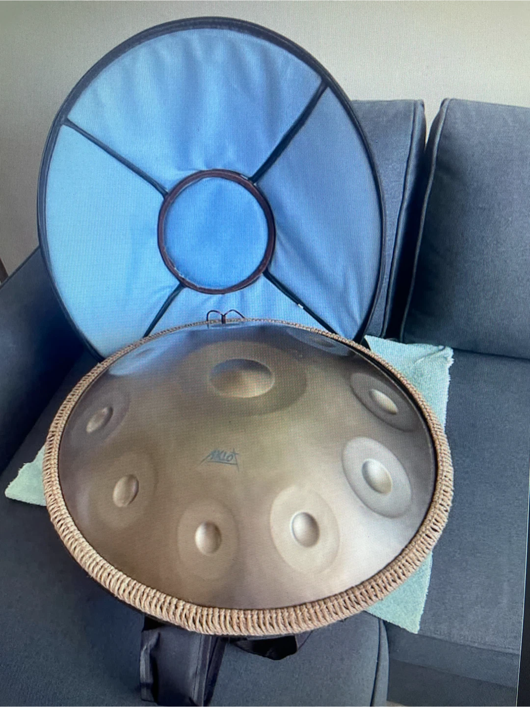 Handpan Drum. NEW. D minor Kurd. 10 note.432Hz. Case - photo 2