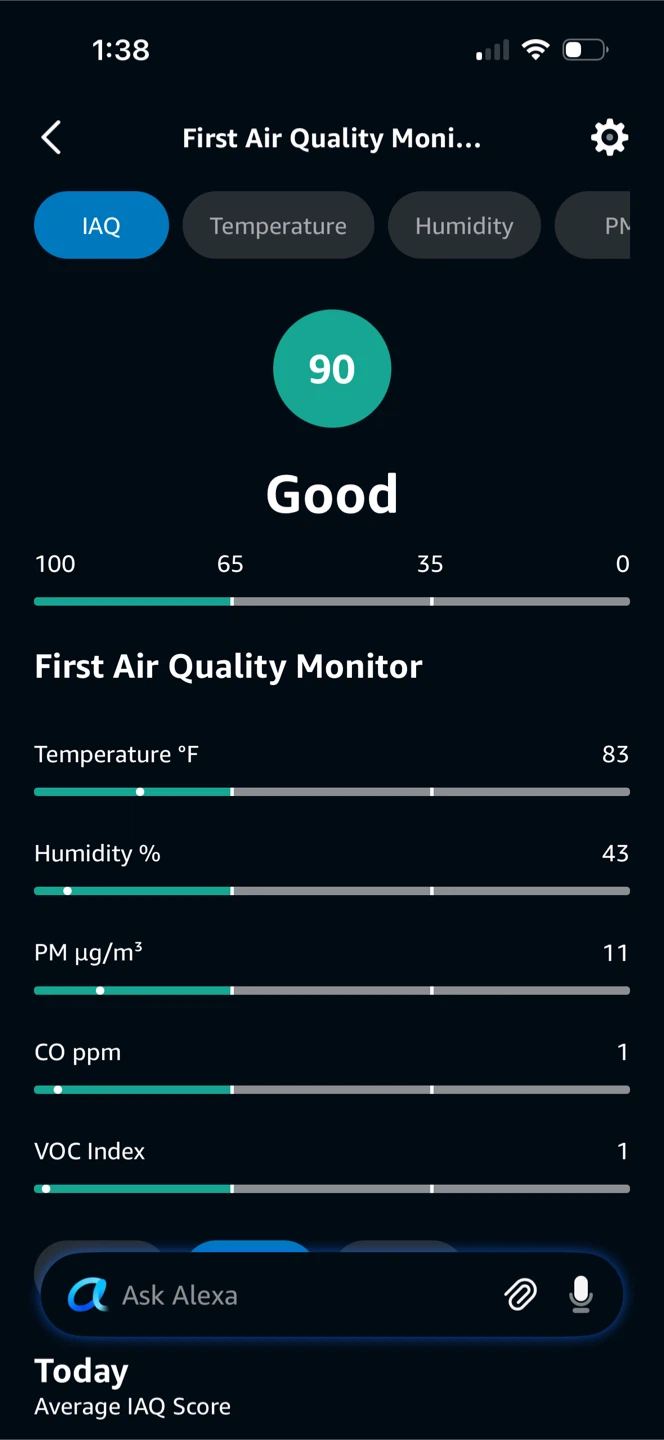 Amazon Smart Air Quality Monitor - photo 4